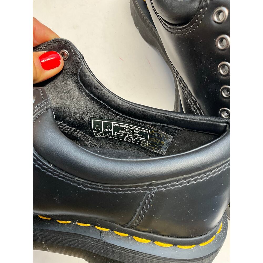 Dr, Martens 8053 Quad chunky shoes in black - Picture 4 of 12